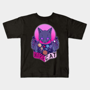 Universe Cat Kids T-Shirt